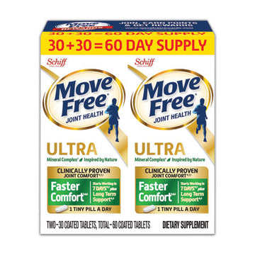 Move Free® Ultra Faster Comfort Twin Pack, 60 Tablets freeshipping - TVN Wholesale